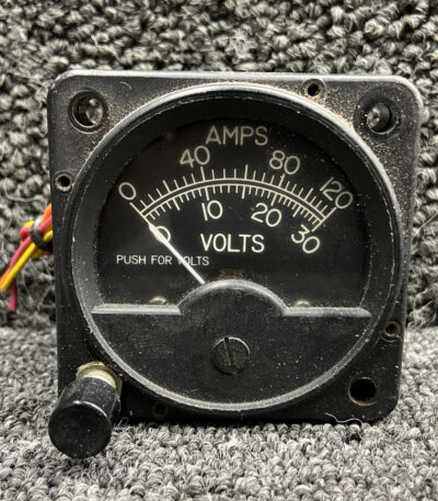 0302-009 (Alt: 980031-503) B&D Instruments Volt, Amp Meter Indicator