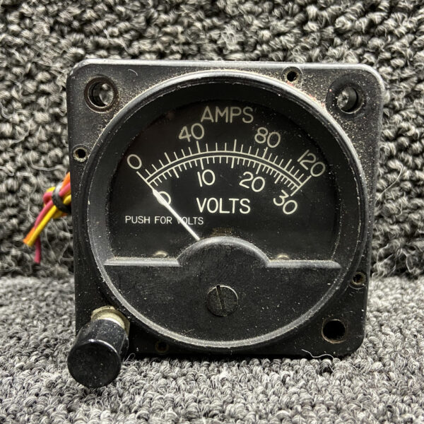 0302-009 (Alt: 980031-503) B&D Instruments Volt, Amp Meter Indicator
