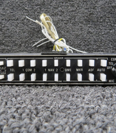 066-1055-03 King Radio KMA-24 Audio Selector Panel with Tray (Volts: 14-28)