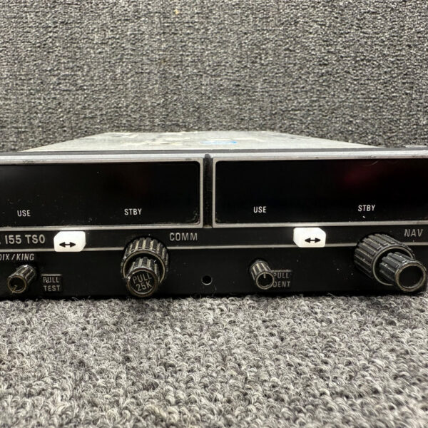 069-1024-31 Bendix King KX-155 VHF Nav-Comm Transceiver w Glideslope (Core)