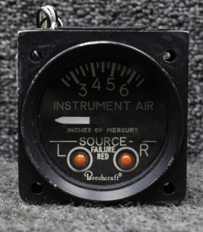 09007-0129 (Alt: 58-380016-3) Aerosonic Dual Suction Indicator (Lighted)