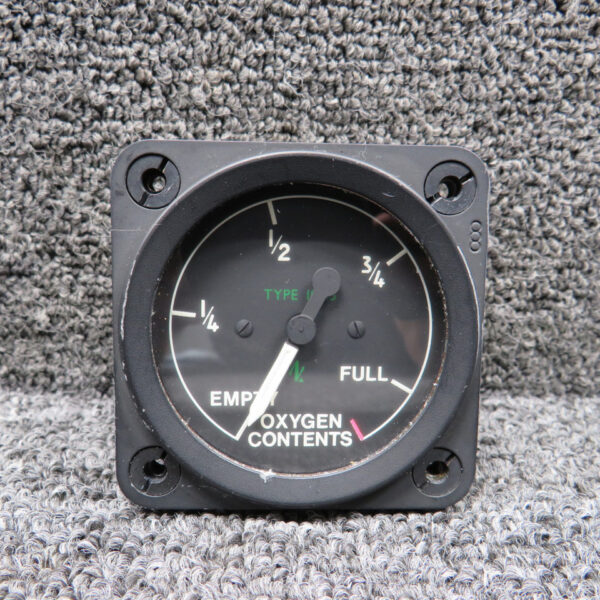 10015 Negretti & Zambra Oxygen Contents Gauge with Modifications