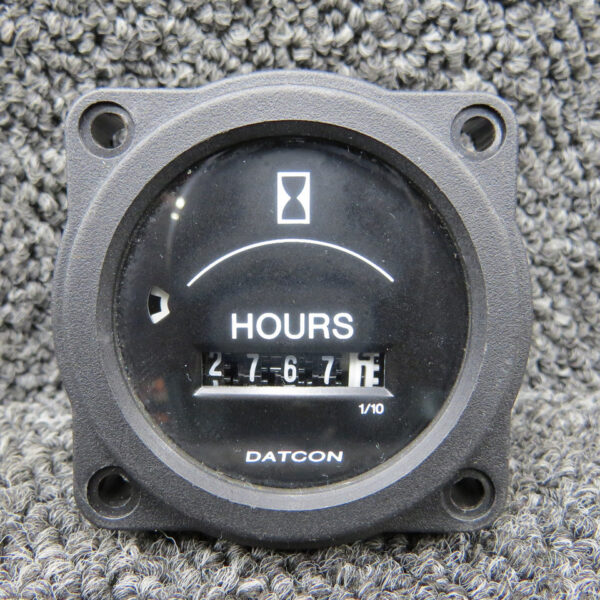 102150 Datcon Instruments 733IB Hour Meter Indicator (Hours: 2767.2)