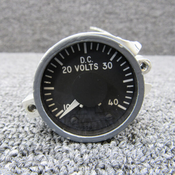 153LV30A (Alt: C662502-0101) Lewis Voltmeter Ind w Bracket & Connector