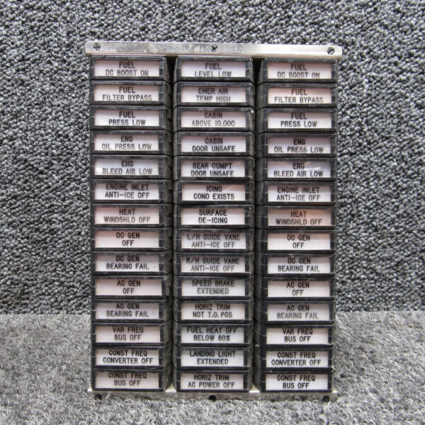 314-1020-1 (Alt: 5883068-1) Roto-Tellite Annunciator Panel