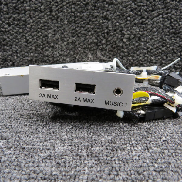 35023-001 (Alt: P5392) Cirrus Vision Jet SF50 Center Console Music Panel Assy