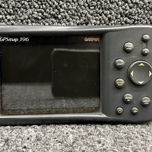 396 Garmin GPS Map Portable GPS Receiver with Battery Pack