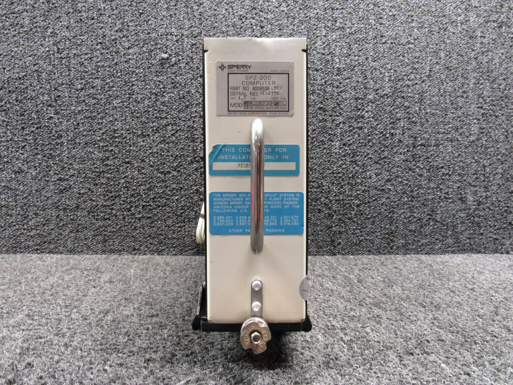 4008519-902 Sperry SPZ-200 Autopilot Computer with Modifications and Mount