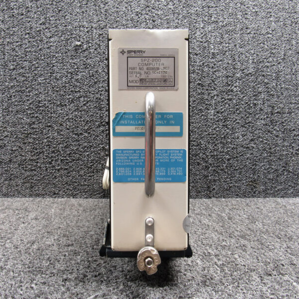 4008519-902 Sperry SPZ-200 Autopilot Computer with Modifications and Mount