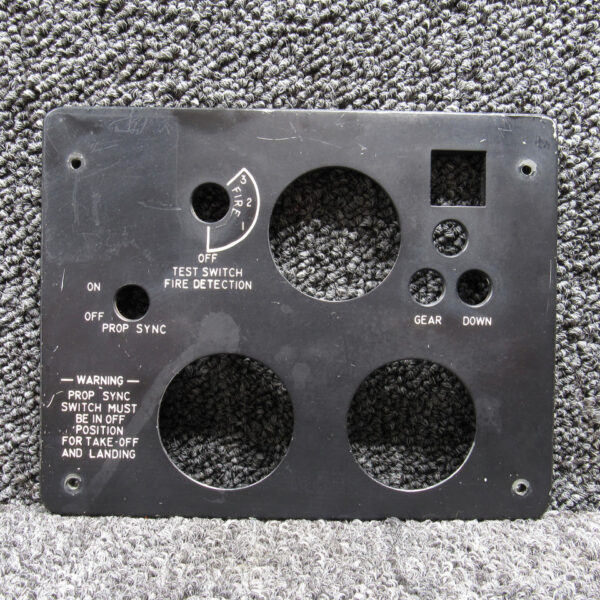 50-524549-601 (Alt: 50-524549-3) Beechcraft KA-E90 Pedestal Edge Lighted Panel