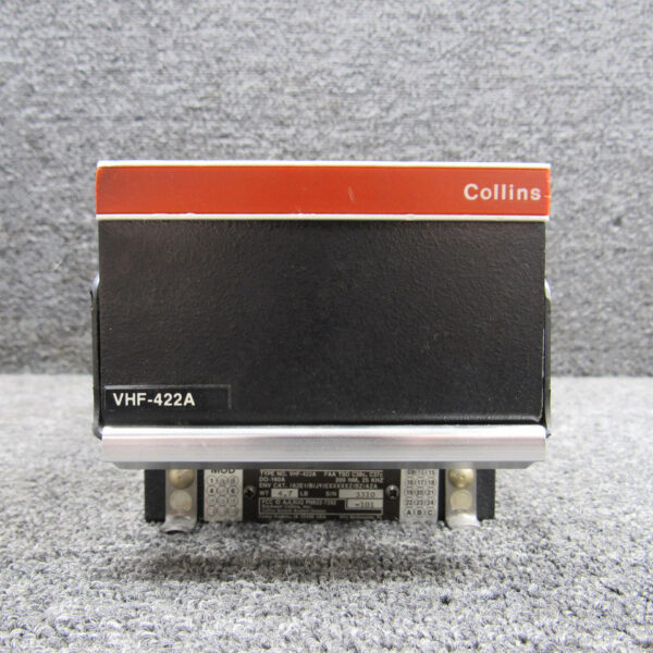 622-7292-101 Collins VHF-422A VHF Transceiver with Mods and Green Tag (Core)