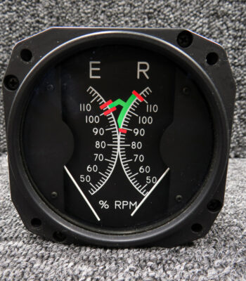 6420206-2 (Alt: C792-5) Mid-Continent MD206 Dual Tachometer Indicator with Mods