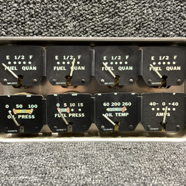 764-906 Piper PA24-250 Instrument Cluster Assembly