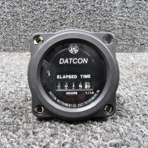 773 Datcon Hour Meter Indicator (Volts: 4/40, Hours: 3314.1)