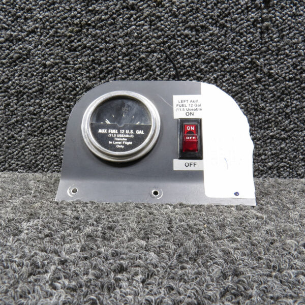 782-5 Cessna 172H Aux Fuel Gage Assembly with Mounted Switch (Volts: 12)