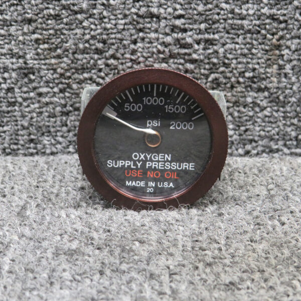 800435-01 Piper PA34-220T Oxygen Supply Pressure Indicator