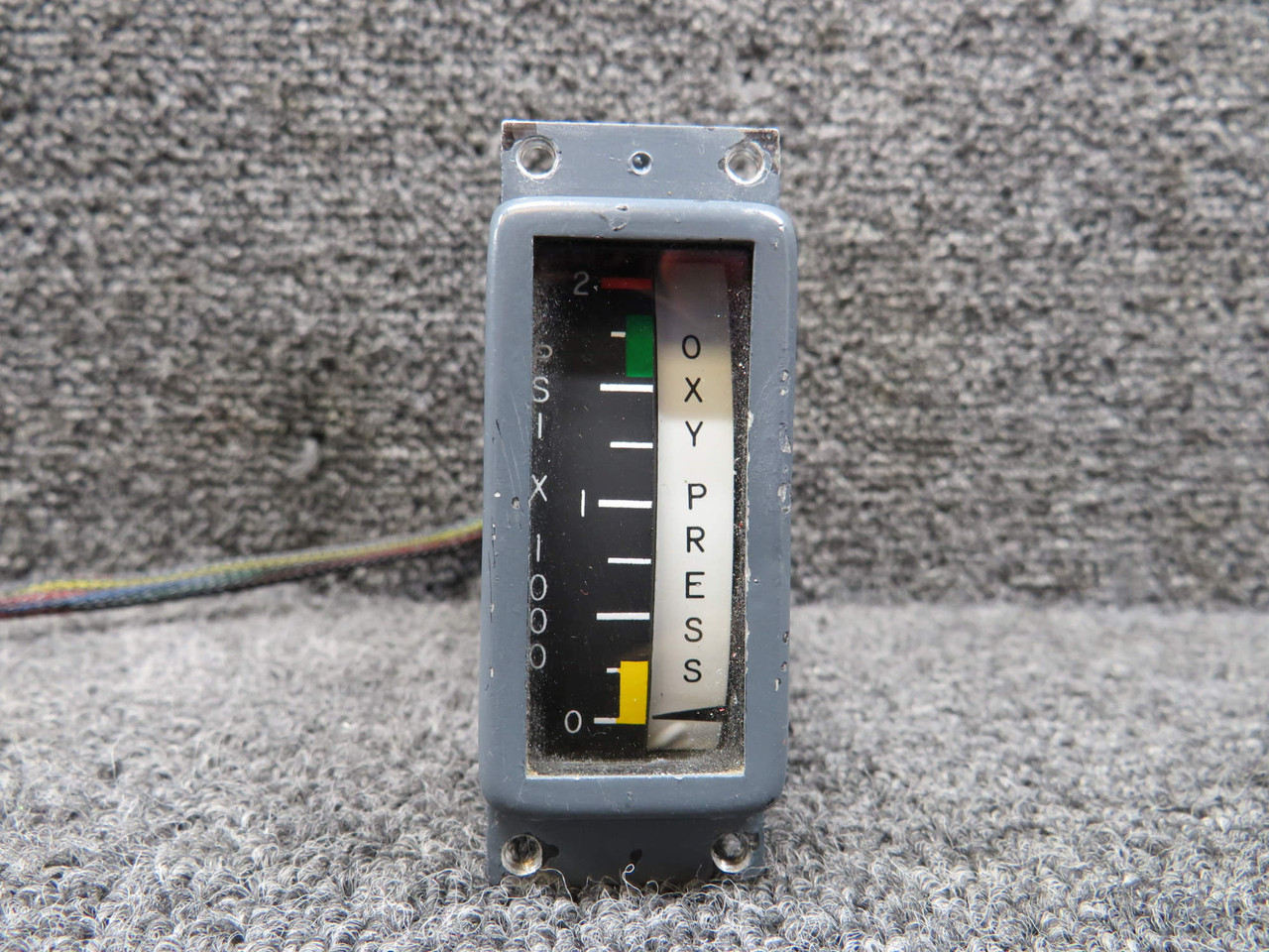 820-707 (Alt: 6608401-20) Hickock Oxygen Indicator with Green Tag 5V (Core)