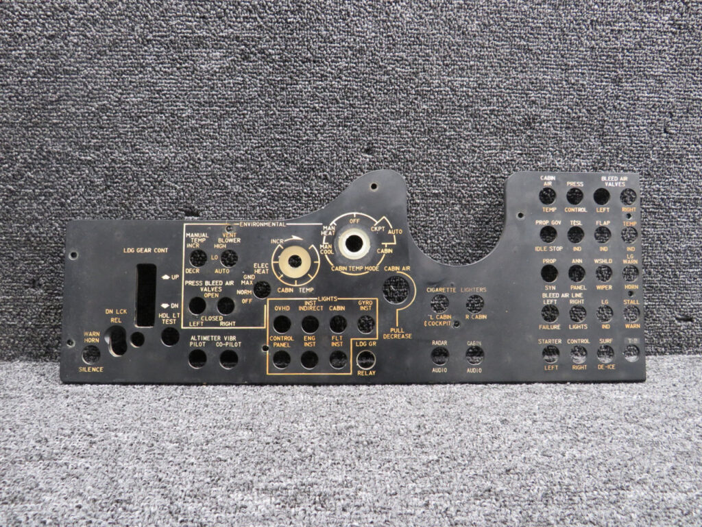 90-320033-603 Beechcraft King Air C90 Edge Lighted Panel Assembly