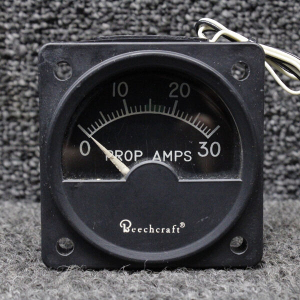 A-1157-7 (Alt: 90-380007-11) Hickok Propeller Ammeter Indicator (Lighted)