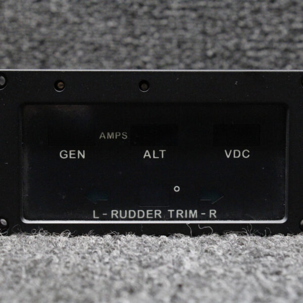 A0355 (Alt: 602-264) Moritz Voltmeter, Ammeter, Rudder Trim Meter Indicator
