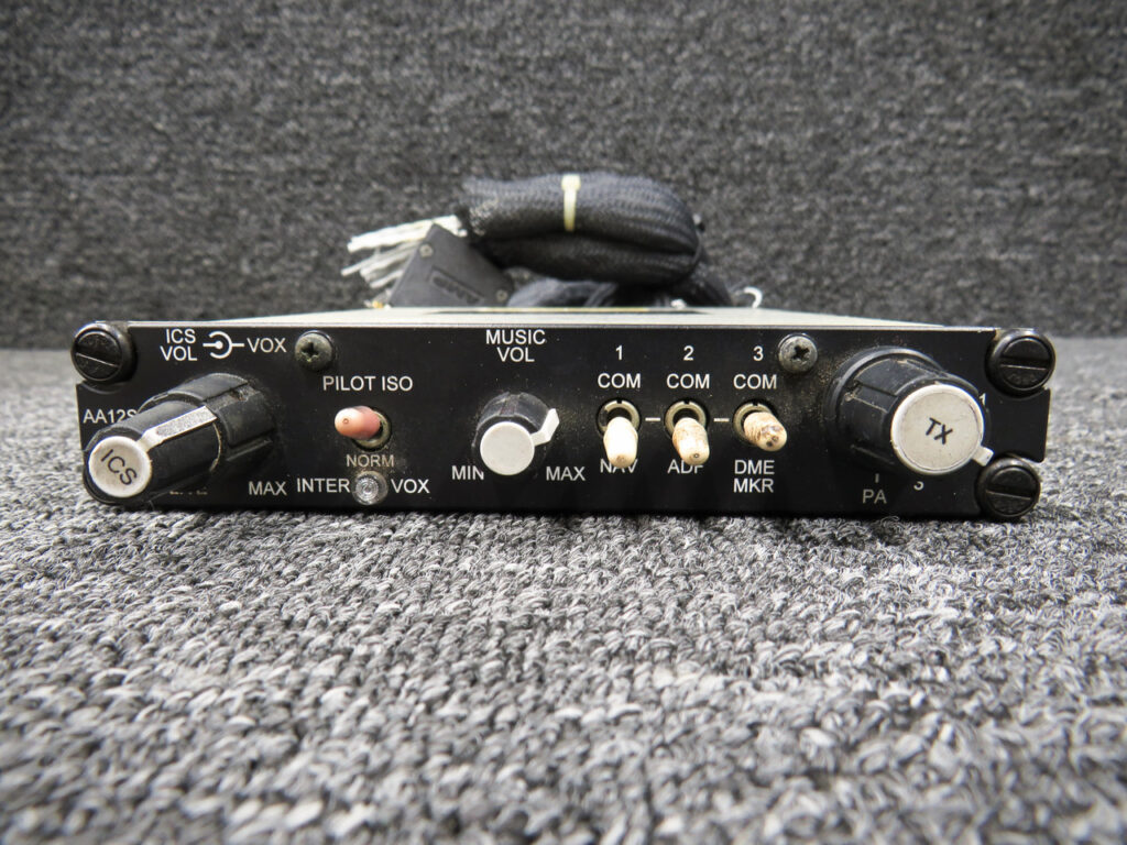 AA12S-004 Anodyne Electronics Audio Selector Panel with Mods (Volts: 14)