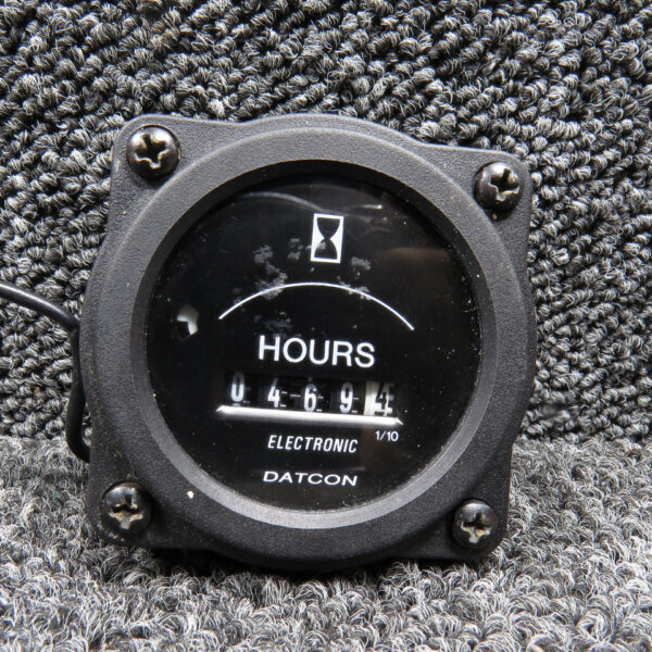 Aero Commander 500B Datcon Electronic Run Time Gauge