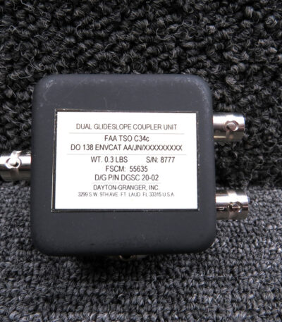 DGSC 20-02 Dayton-Granger Dual Glideslope Coupler Unit