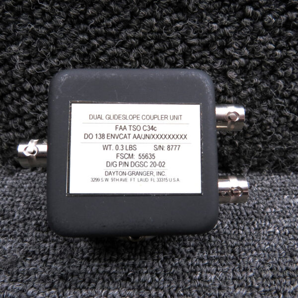 DGSC 20-02 Dayton-Granger Dual Glideslope Coupler Unit