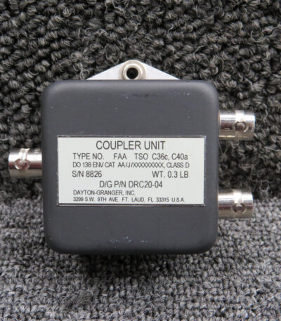 DRC20-04 Dayton-Granger Dual Coupler Unit