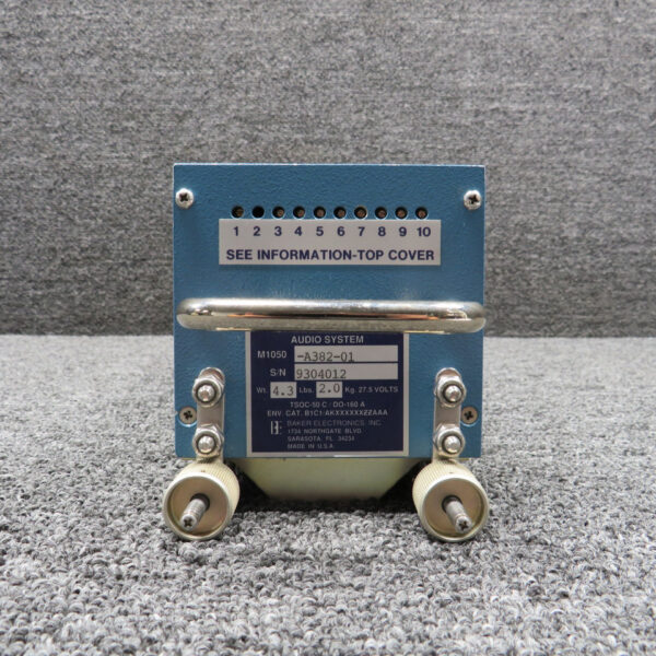 M1050-A382-01 Baker Electronics Stereo-Chime-Page Audio System