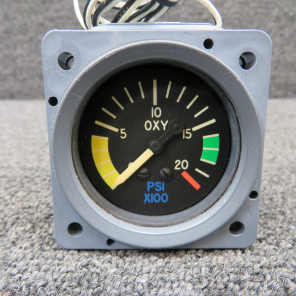 MD-97 (Alt: C668512-0101) Mid-Continent Oxygen Pressure Indicator, Lighted