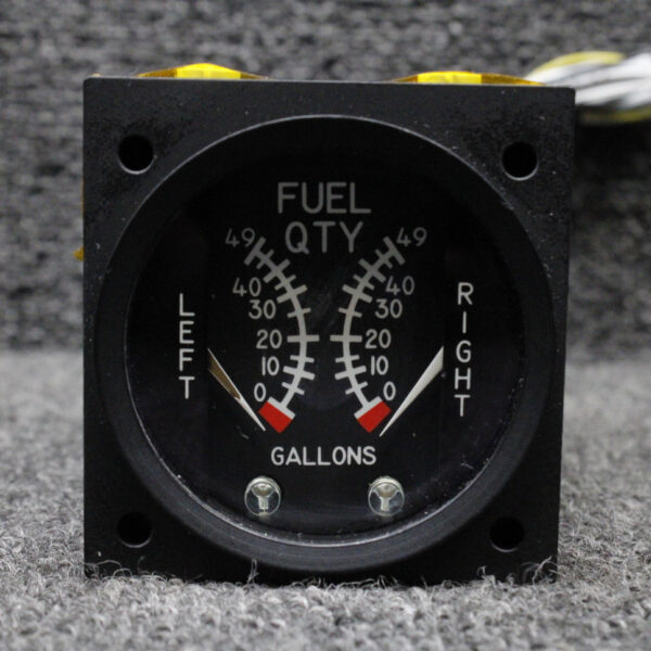 MD163-2 Mid-Continent Dual Fuel Quantity Indicator, Lighted (Volts: 14)