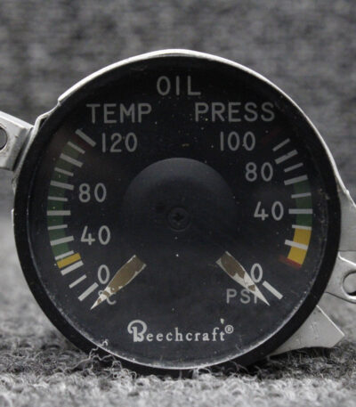 MD63-3 (Alt: 102-380014-3) Mid-Continent Oil Temperature and Pressure Indicator