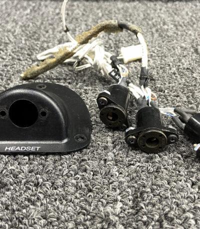 Robinson R44II Headset Microphone Jack Set