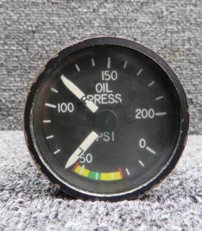 S208-6 LearJet Oil Pressure Indicator