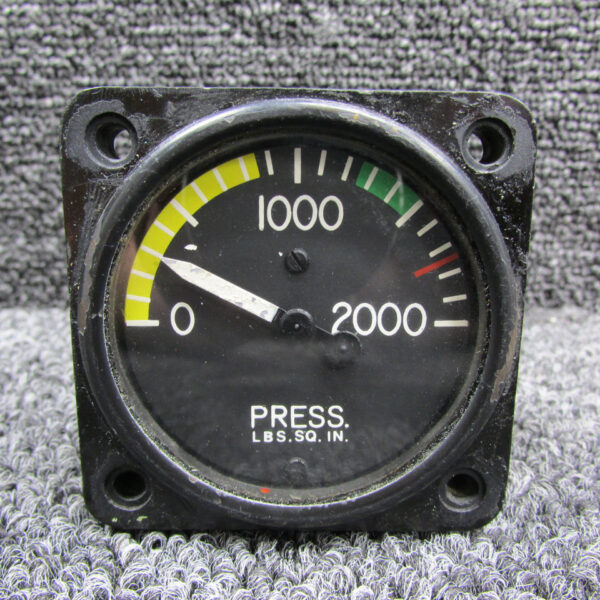 S218-2 Bombardier Suction Gauge with Green Repairable Tag (Core)