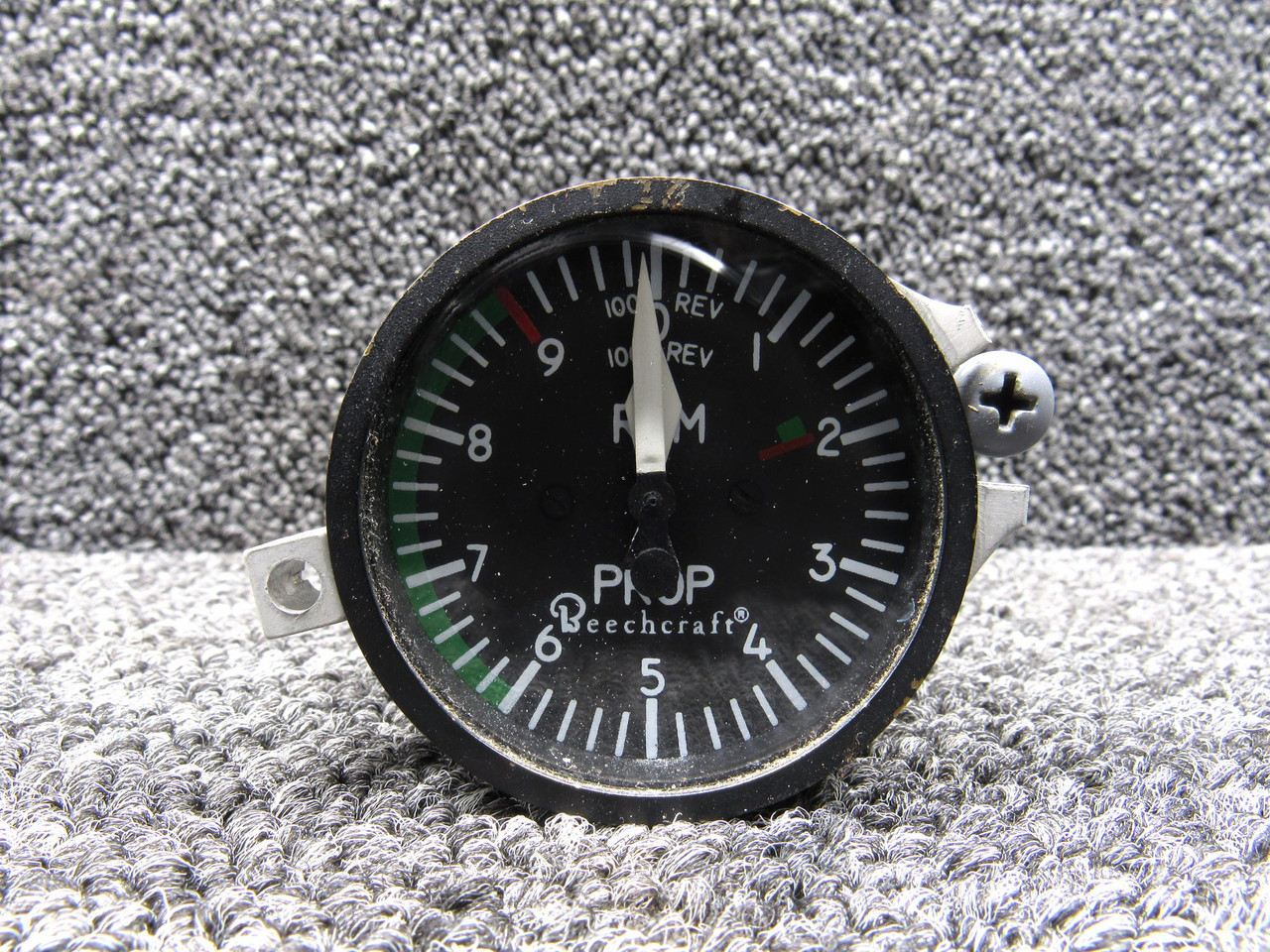 SA3593NM(E-90) (Alt: 50-380035-1) A.I.D. Propeller Tachometer Indicator SA3593NM(E-90) (Alt: 50-380035-1) A.I.D. Propeller Tachometer Indicator