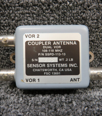 SSPD-113-13 Sensor Systems Dual VOR Coupler Antenna