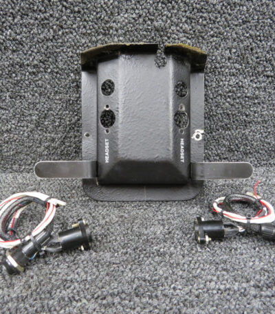 TJT-120, D746-1, A712-3 Robinson R44II Aft Audio Jack Set with Covers