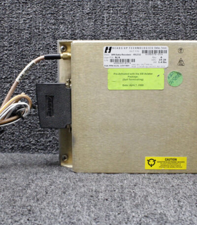 XMD076-01 Heads Up Technologies RS232 XM Data Receiver Unit with Mount (14-28V)
