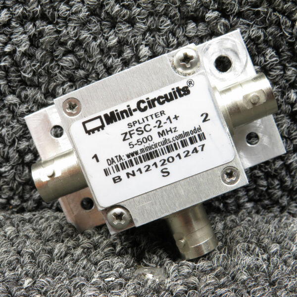 ZFSC-2-1 Mini Circuits Antenna Splitter Assembly (Frequency: 5-500 MHz)